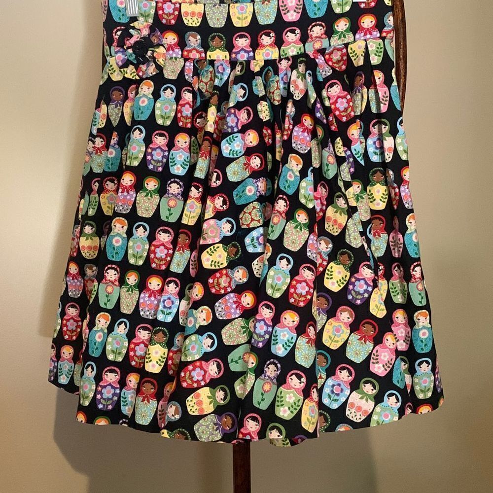Darling Russian Doll Circle Skirt